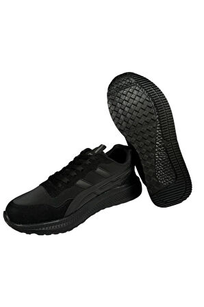 Erkek Comfort Hafif Taban Spor Ayakkabı SİYAH