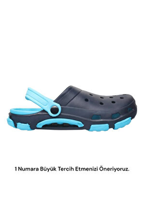 Unisex Çift Tabanlı Ortopedik Hemşire Doktor Aşçı Laboratuvar Deniz Havuz Terliği Sandalet SİYAH - TURKUAZ