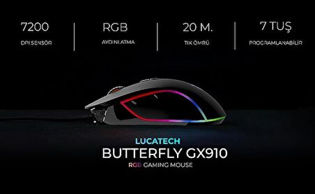 GX910 BUTTERFLY 7200DPI