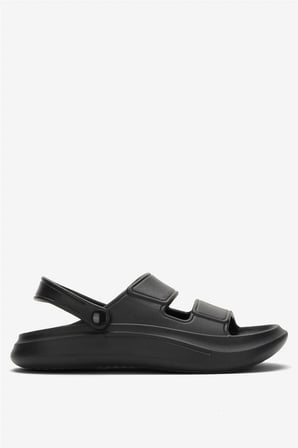 Unisex Ortopedik Deniz Havuz Terliği Sandalet SİYAH