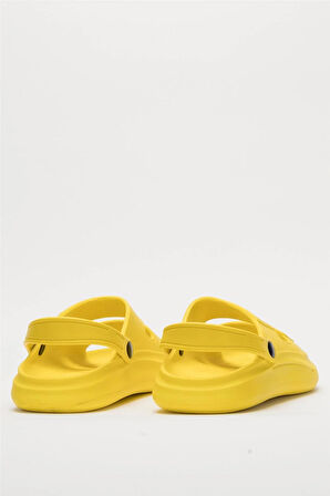 Unisex Ortopedik Deniz Havuz Terliği Sandalet SARI