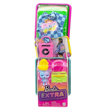 Barbie Extra Hayvan Dostları ve Kıyafet Paketleri - HDJ38-HDJ40 (Lisinya)