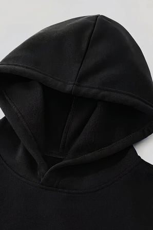 Unisex CuteAnime Baskılı Oversize Hoodie Kapüşonlu Sweatshirt