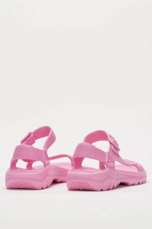Unisex Eva Spor Kaymaz Yürüyüş Sandaleti PEMBE