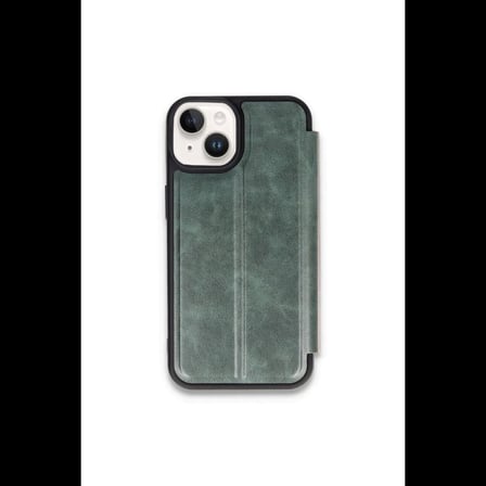 Apple iPhone 15 Kılıf Flip Cover - Koyu Yeşil