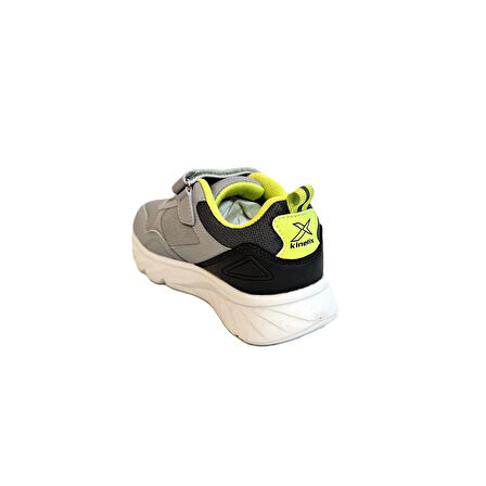 Kinetix Fender Fx Gri Cırtlı Fuspetli Erkek Çocuk Spor Ayakkabı