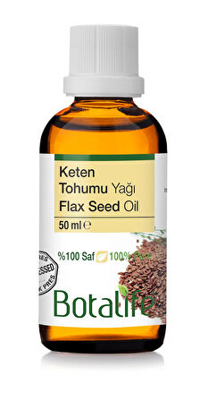 Botalife Saf ve Doğal Keten Tohumu Yağı 50ml