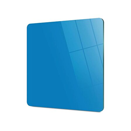 Decovetro Cam Kesme Tahtası Kare Aqua Rengi 30x30 Cm