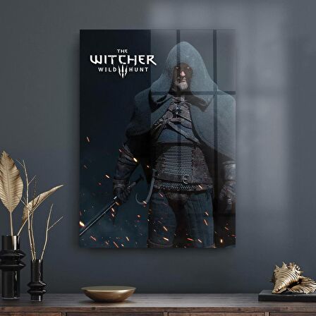 Decovetro Cam Tablo The Witcher Poster