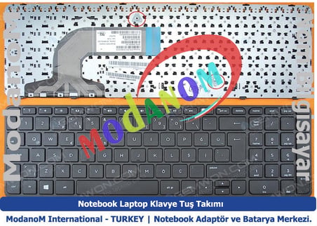 HP Pavilion 15-n208st Klavye Türkçe Siyah