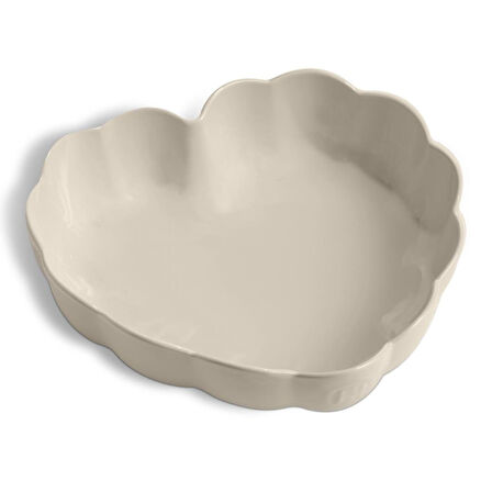 Emile Henry 026153 Madeleine Krem Kalp Fırın Kabı 6,5 x 24,5 x 26,5 cm