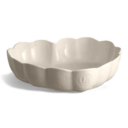 Emile Henry 026153 Madeleine Krem Kalp Fırın Kabı 6,5 x 24,5 x 26,5 cm