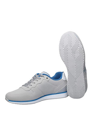 Erkek Günlük Cilt Sneaker Ayakkabı BUZ - SAKS