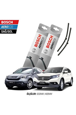 Honda Cr-v 2011 Model Bosch Aeroeco Muz Silecek Takımı