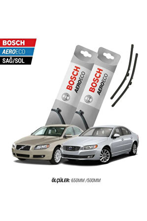 Volvo S80 2010 Model Bosch Aeroeco Muz Silecek Takımı