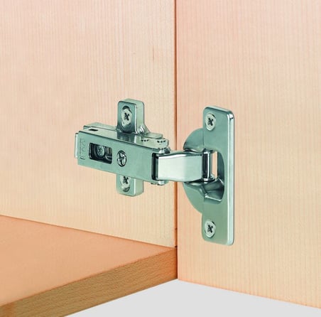 Häfele Gizli Menteşe, Häfele Metalla 510 A/SM 94° - Tam Deve Boynu, Nikel, 12 mm
