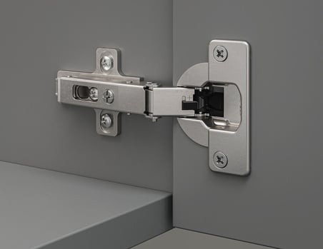 Häfele Gizli Menteşe, Häfele Metalla 510 A/SM 94° - Tam Deve Boynu, Nikel, 12 mm