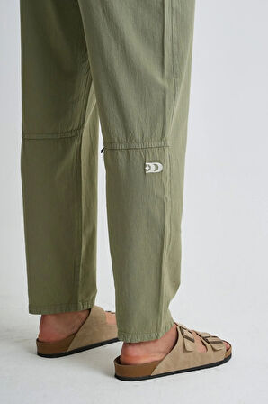 Marmaris Erkek Keten Karışımlı Dikiş Detaylı Relaxed Pantolon E210-12