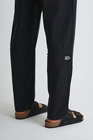 Marmaris Erkek Keten Karışımlı Dikiş Detaylı Relaxed Pantolon E210-8