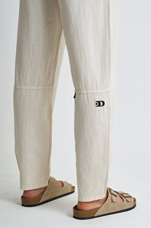 Marmaris Erkek Keten Karışımlı Dikiş Detaylı Relaxed Pantolon E210-2