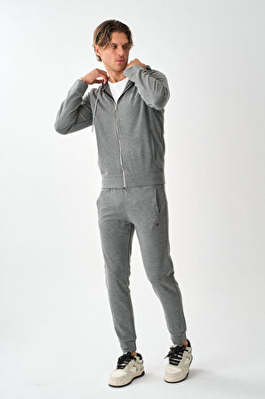 Tech Fleece Double Face Kapüşonlu Erkek Eşofman Takım E213