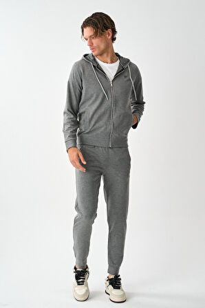 Tech Fleece Double Face Kapüşonlu Erkek Eşofman Takım E213