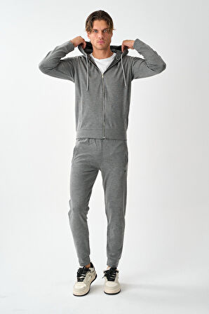 Tech Fleece Double Face Kapüşonlu Erkek Eşofman Takım E213