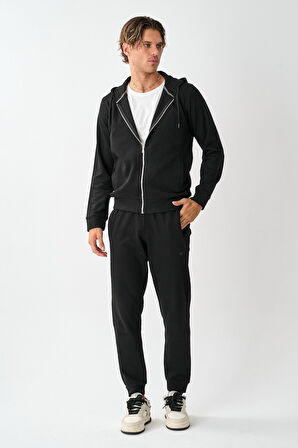 Tech Fleece Double Face Kapüşonlu Erkek Eşofman Takım E213