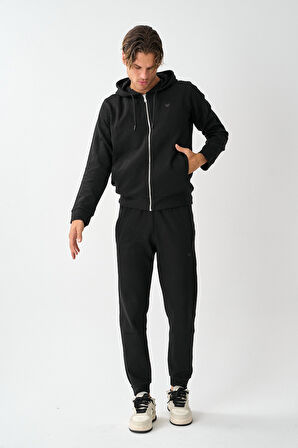 Tech Fleece Double Face Kapüşonlu Erkek Eşofman Takım E213