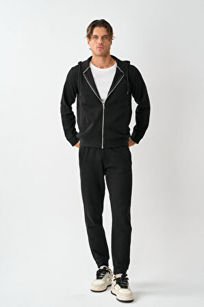 Tech Fleece Double Face Kapüşonlu Erkek Eşofman Takım E213