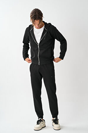 Tech Fleece Double Face Kapüşonlu Erkek Eşofman Takım E213