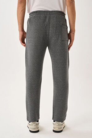 Erkek Üç İplik İçi Pamuklu Kalın Kumaş Eşofman Alt E219-4