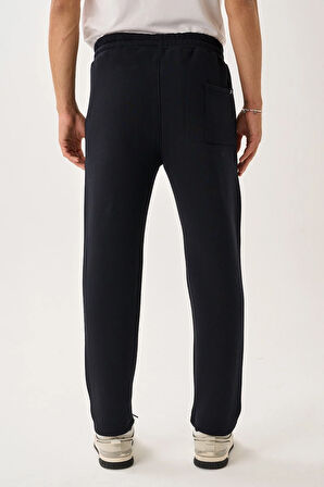 Erkek Üç İplik İçi Pamuklu Kalın Kumaş Eşofman Alt E219-36