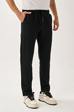 Erkek Üç İplik İçi Pamuklu Kalın Kumaş Eşofman Alt E219-18