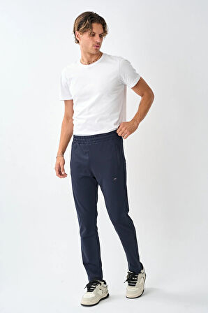 Erkek Dalgıç Kumaş Standart Kalıp Eşofman Alt - E220-15