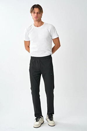 Erkek Dalgıç Kumaş Standart Kalıp Eşofman Alt - E220-6