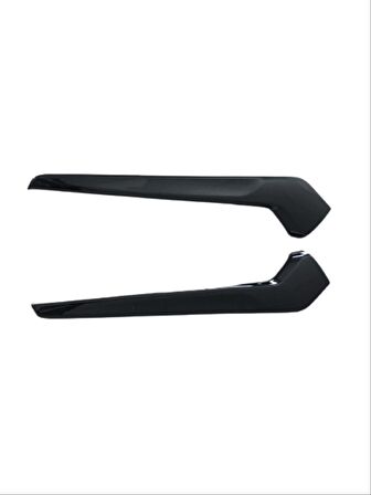 2022 Cıvıc Vıtes Kenar Kaplama 2 Parça - Pıano Black