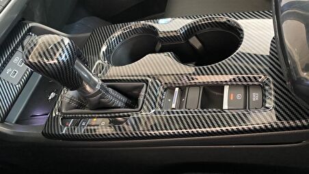 2022 Cıvıc Vites Konsol Kaplama - Karbon