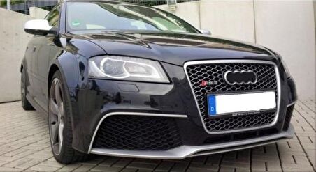 Audı A3 2009-2012  Rs3 Ön Tampon Panjur Seti -Hatchback (8P Makyajlı Kasa)