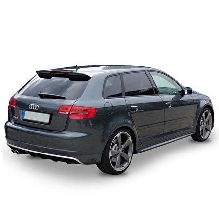 Audi A3 8P 2005 - 2008 Rs3 Dört Kapı Yan Marşpiyel Seti (Plastik)
