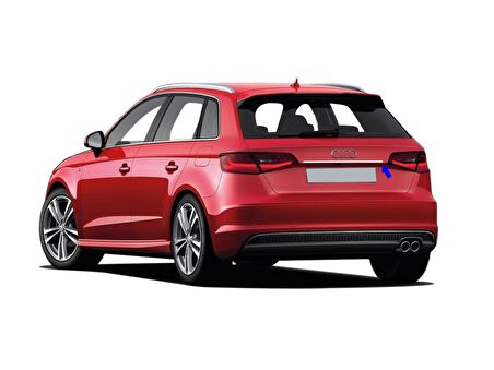 Audi A3 Hb Krom Bagaj Çıtası 2013-2017