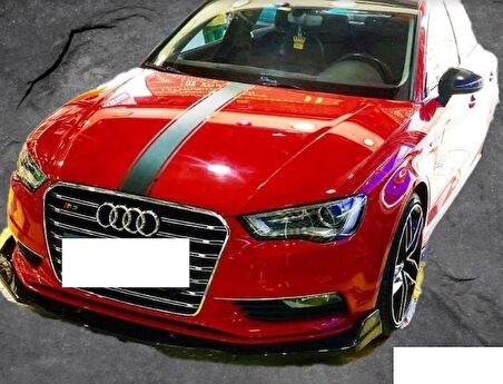 Audi A3 Sedan Boyalı Ön Lip