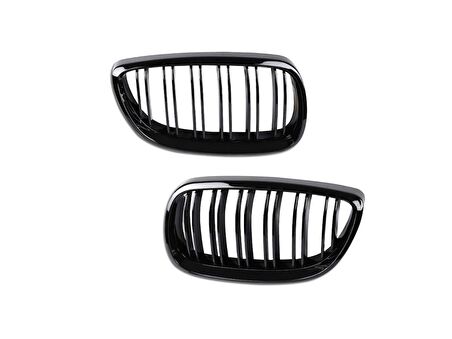 Bmw 3 Serısı E92 2006-2009 M3 Böbrek (Cıft Cızgı Panjur) Pıano Black