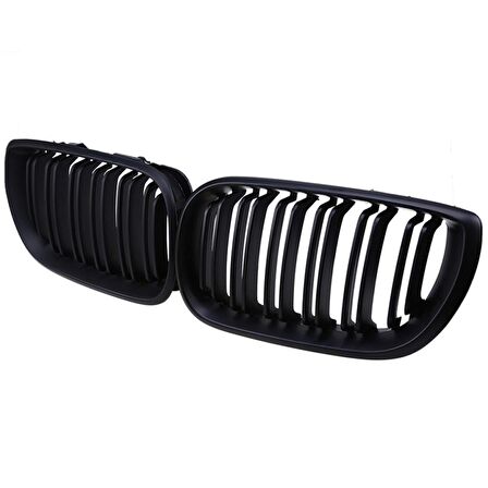 Bmw 3 Serisi E46 Ön Panjur Böbrek Çift Tırnak