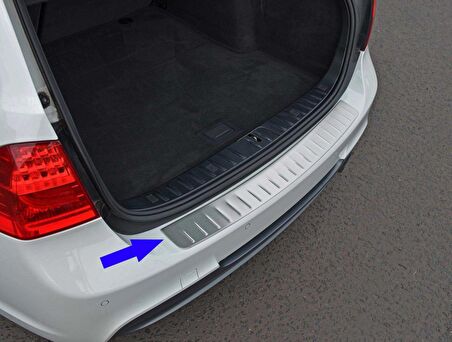 Bmw 3 Serisi E91 Krom Arka Tampon Eşiği 2005-2012