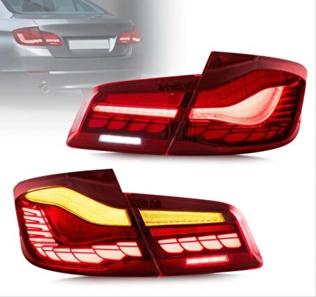 Bmw 5 Serısı F10 Dragon Led Stop - Kırmızı