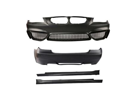 Bmw 5 Serisi E60 03-09  M4 Body Kıt (Ön-Arka Tampon-Panjur-Ön Lip)