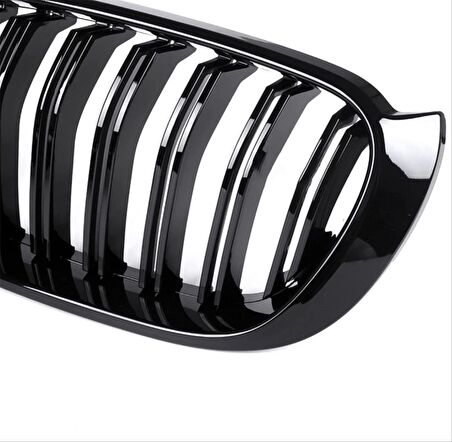 Bmw X3 Serisi (F25) 2014-2018 M Böbrek (Çift Çizgi Panjur) Pıano Black