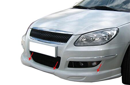 Chery Chance A3 HB Ön Tampon Altı Fiber 2011 ve Sonrası
