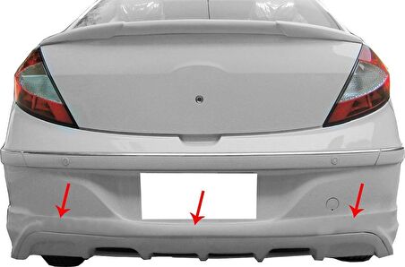 Chery Niche A3 SD Arka Tampon Altı Fiber 2011 ve Sonrası